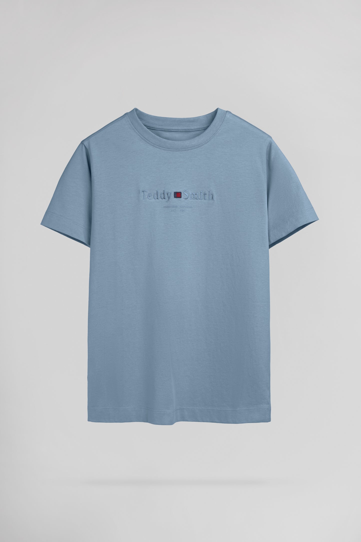 T-shirt col rond T-JIM MC JR BLEU MINERAL