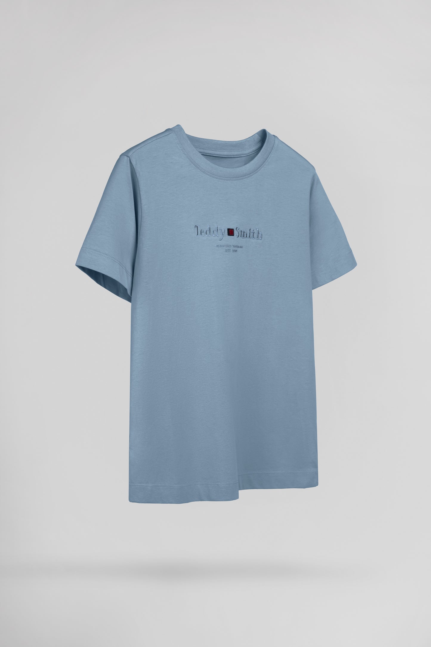 T-shirt col rond T-JIM MC JR BLEU MINERAL