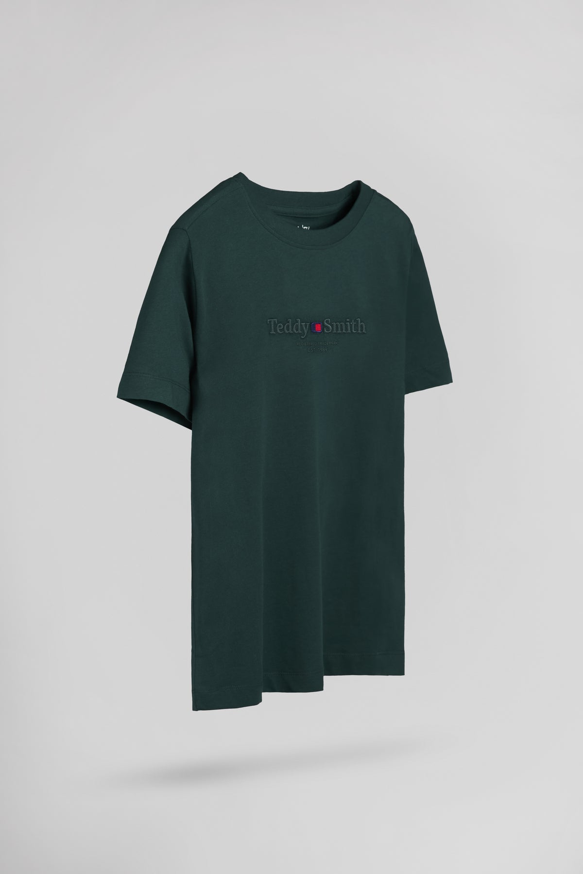 T-shirt col rond T-JIM MC JR VERT PIN