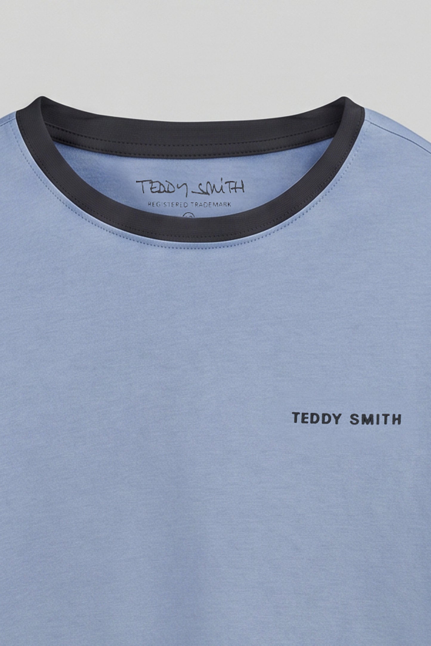 T-shirt col rond THE-TEE 2 R MC JR BLEU MINERAL