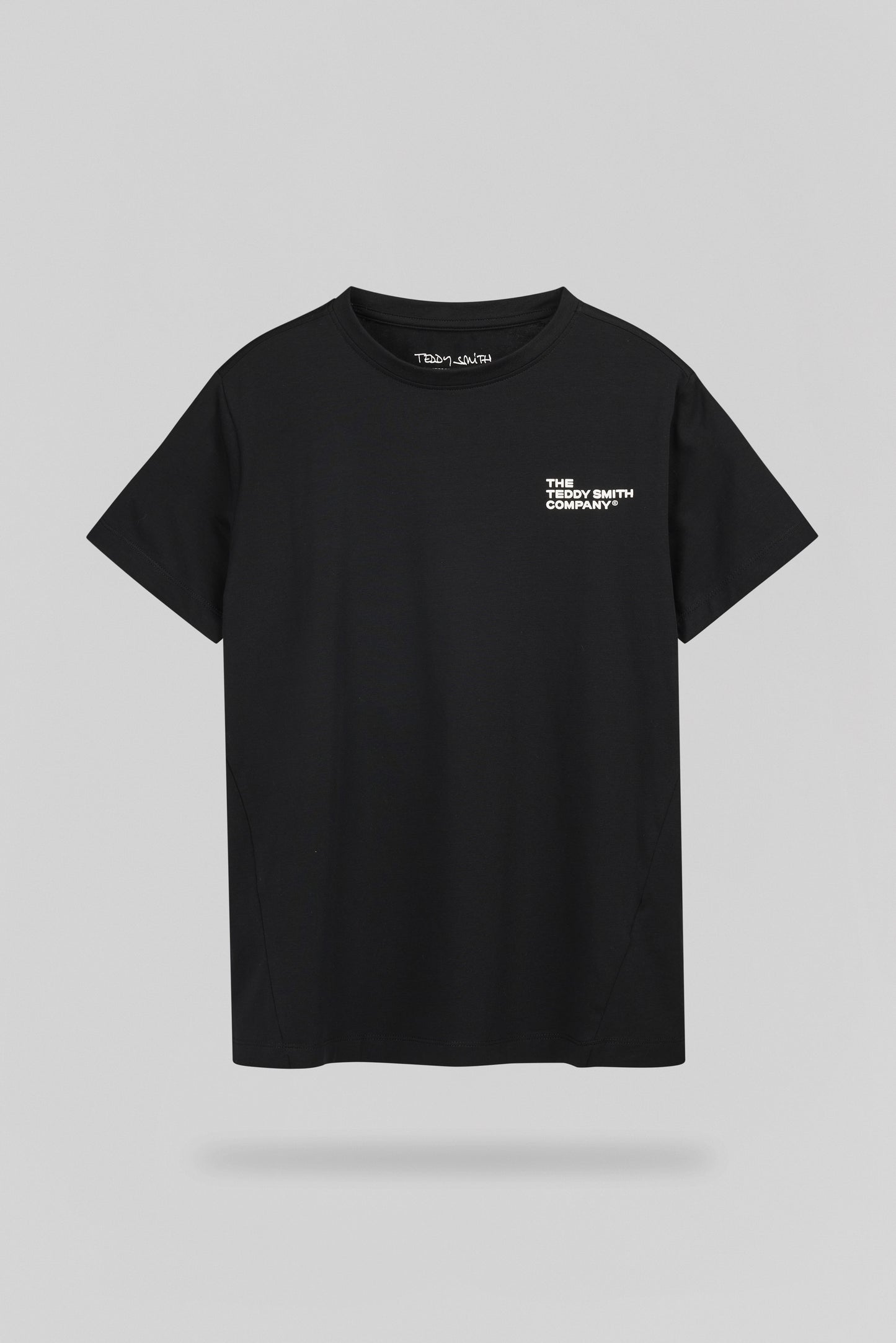 T-shirt ajusté T-COMPANY MC JR NOIR