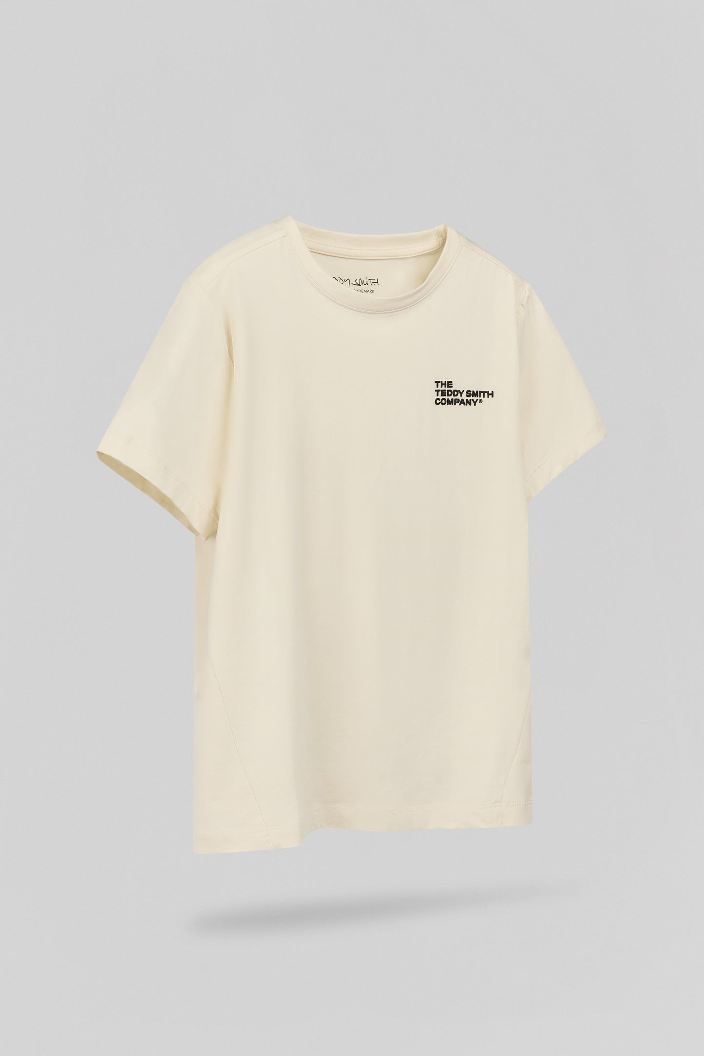 T-shirt ajusté T-COMPANY MC JR CREAM