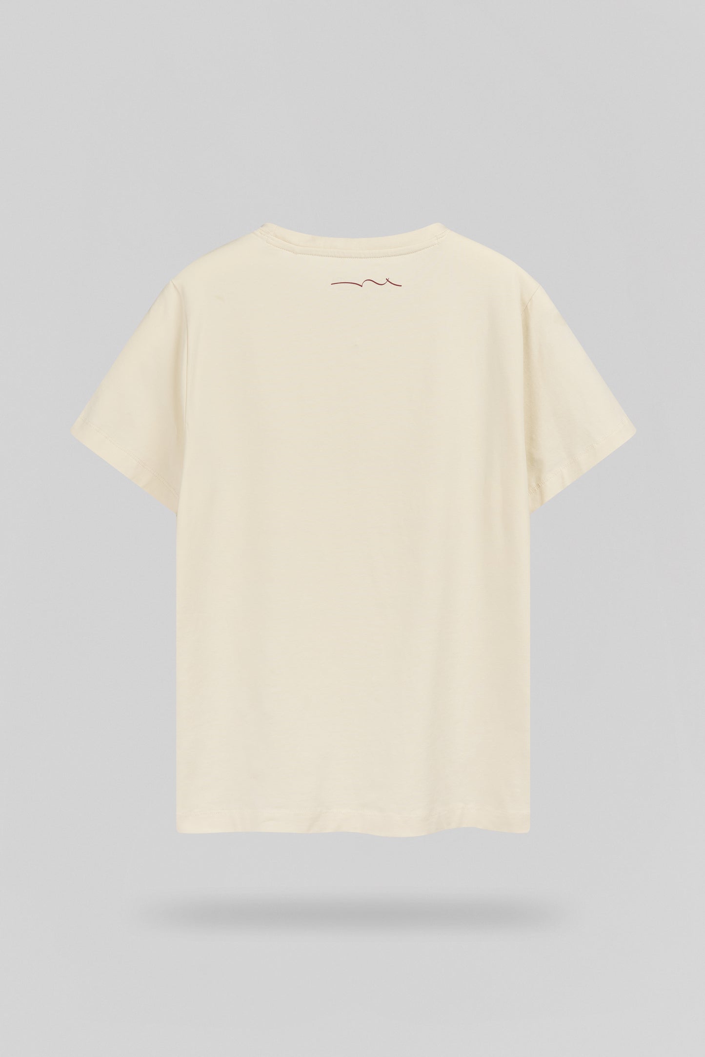 T-shirt ajusté T-COMPANY MC JR CREAM