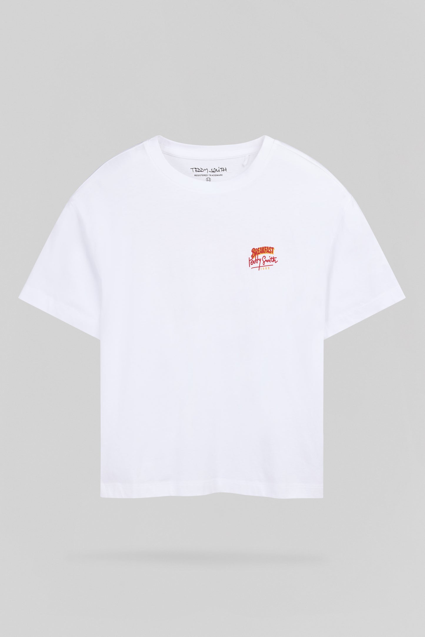 T-shirt T-BREAKFAST MC BLANC