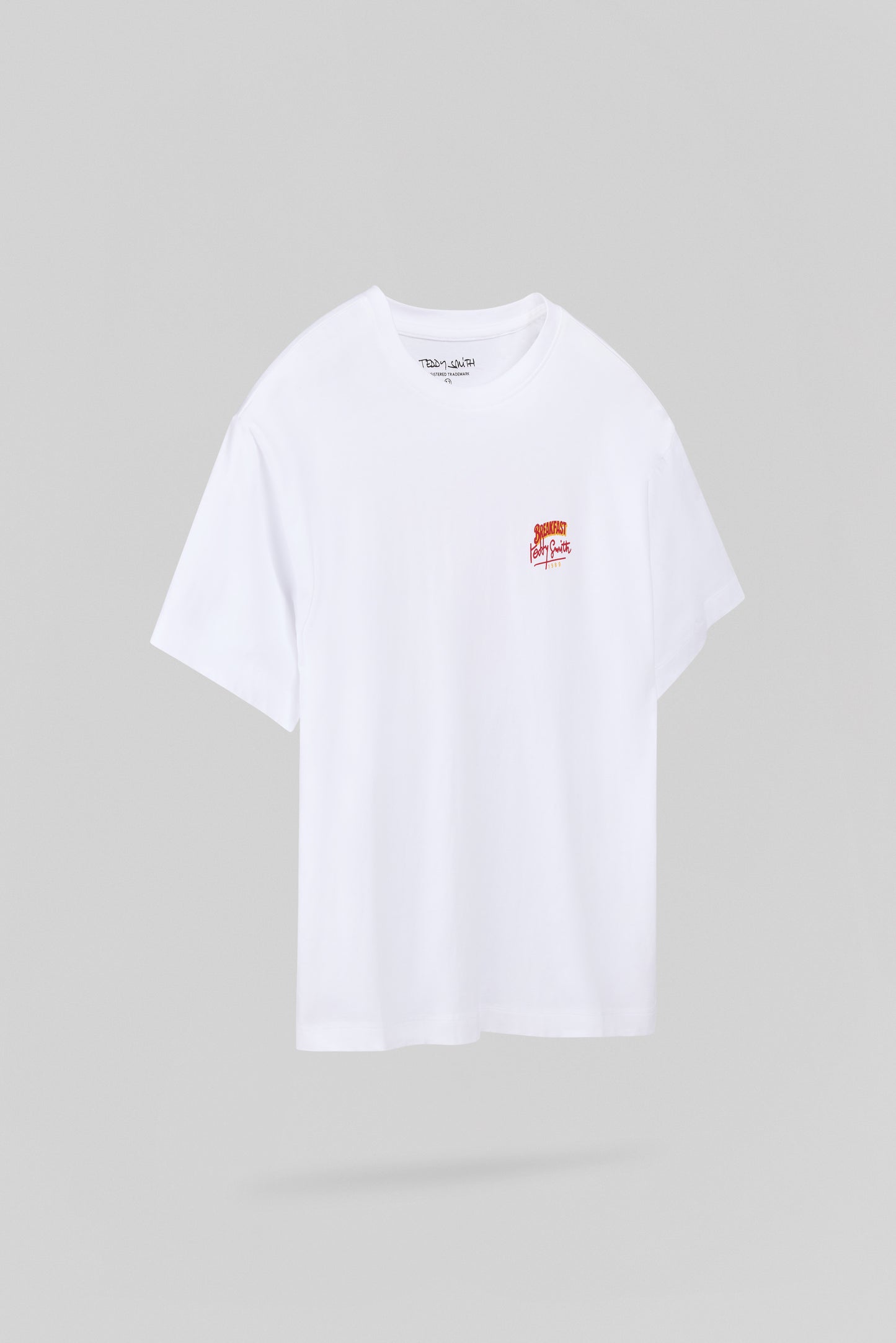 T-shirt T-BREAKFAST MC BLANC