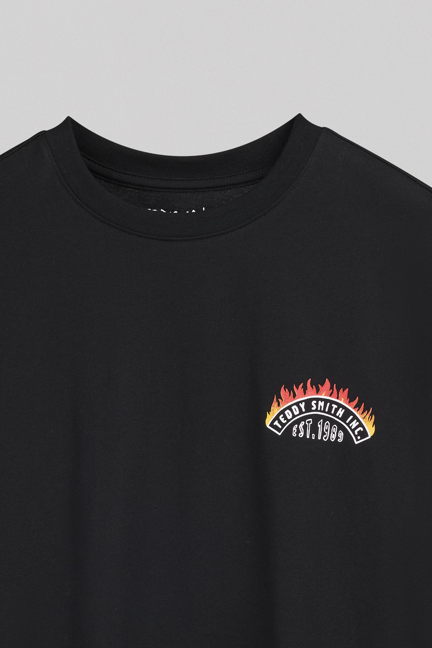 T-shirt T-FEU MC JR NOIR