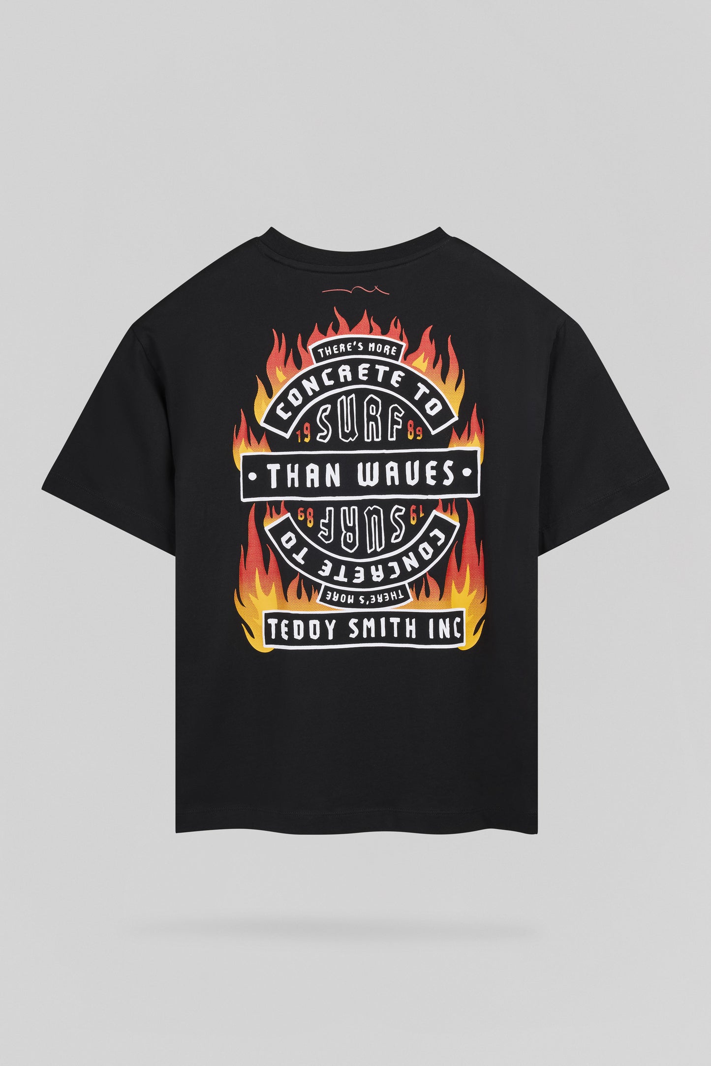 T-shirt T-FEU MC JR NOIR