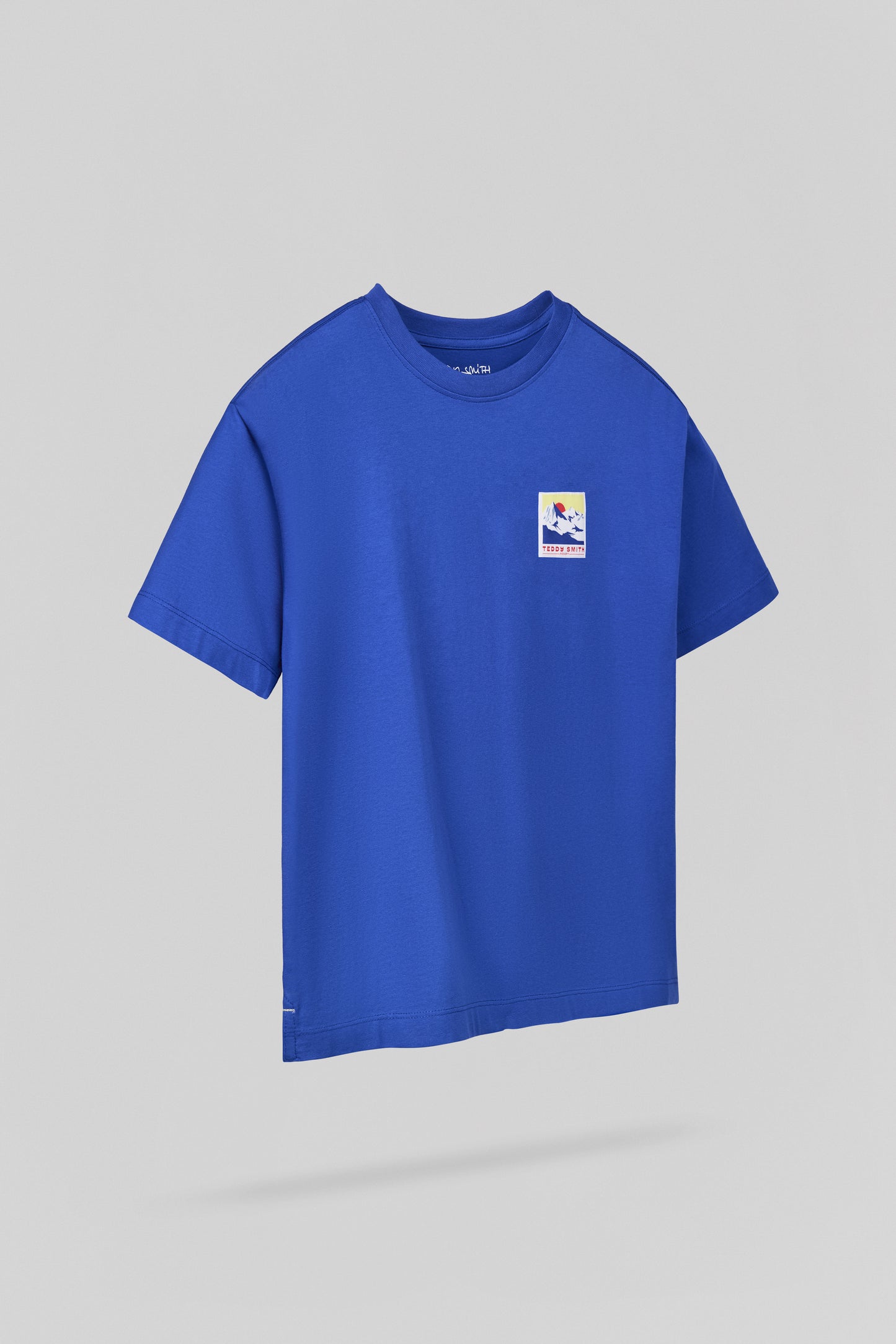 T-shirt T-MOUNTAIN MC JR BLEU PEP’S