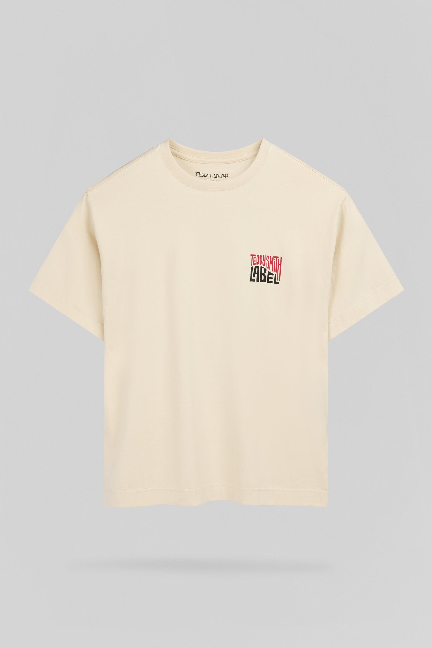 T-shirt T-MUSIK MC JR CREAM