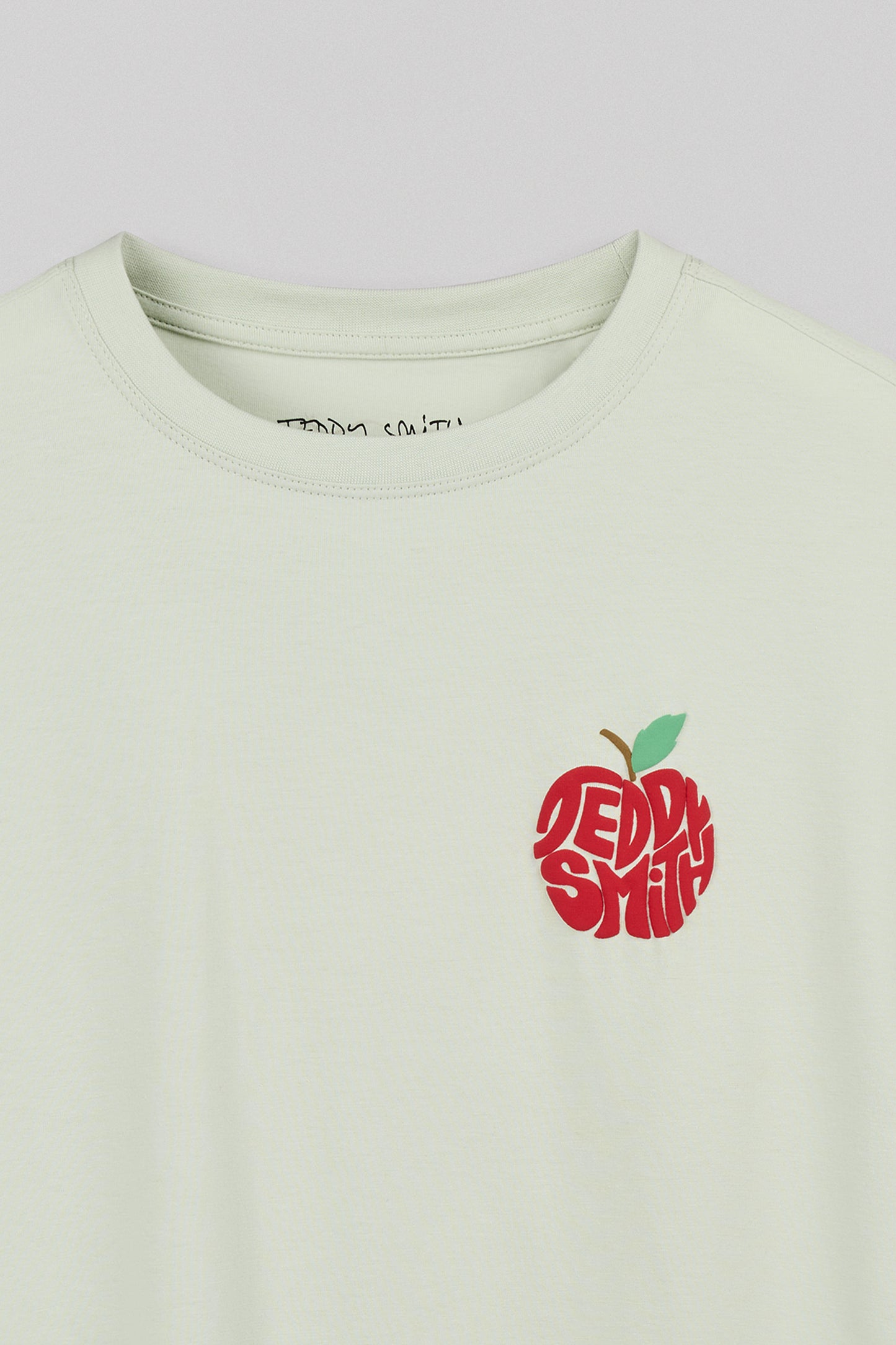 T-shirt Relaxed Fit T-POM MC JR VERT NACRE