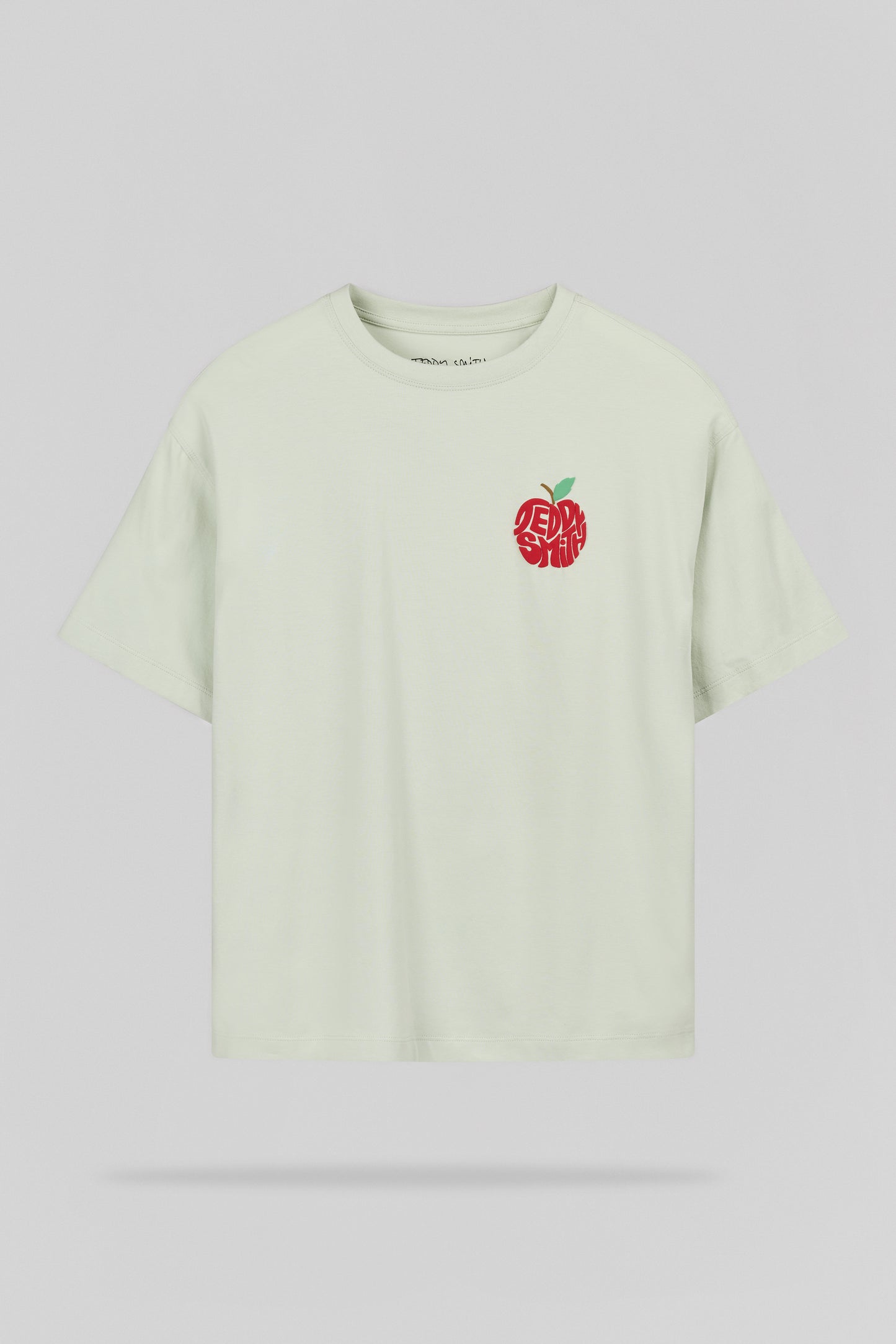 T-shirt Relaxed Fit T-POM MC JR VERT NACRE