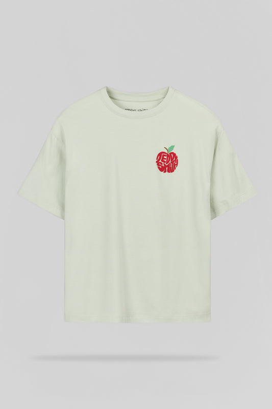 Achat T-shirt Relaxed Fit T-POM MC JR VERT NACRE
