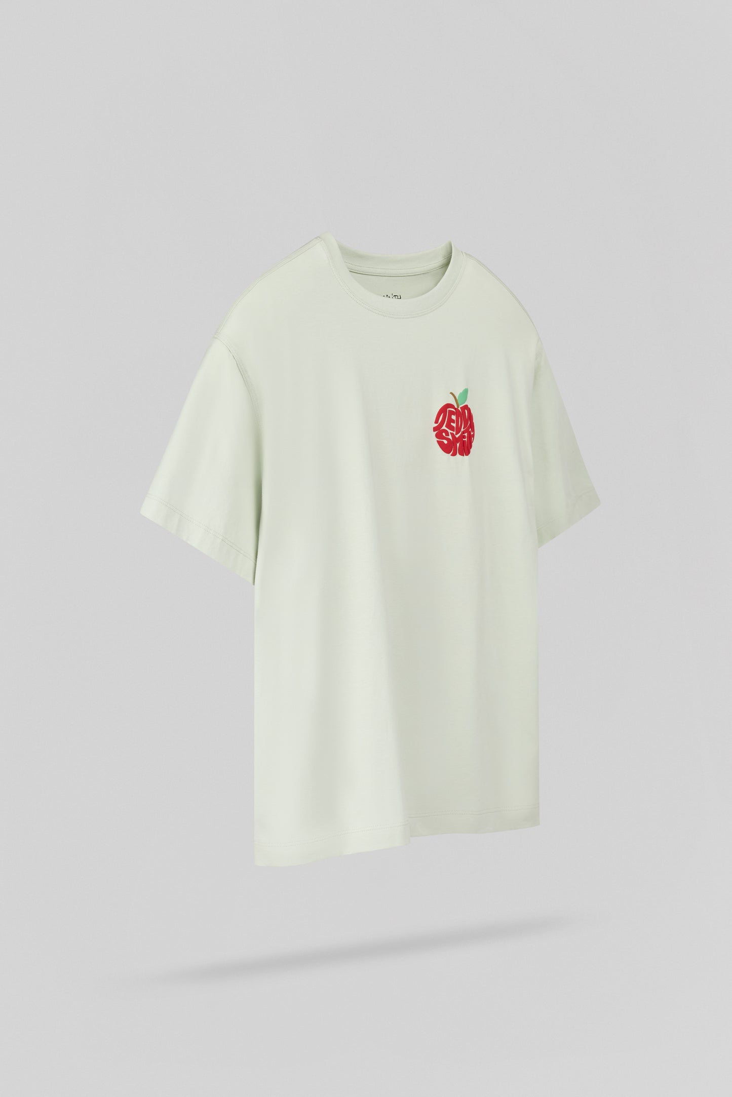 T-shirt Relaxed Fit T-POM MC JR VERT NACRE
