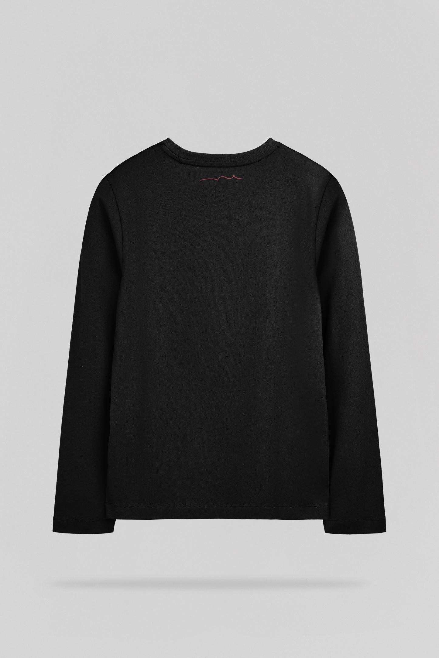 T-shirt col rond T-COMPANY ML JR NOIR