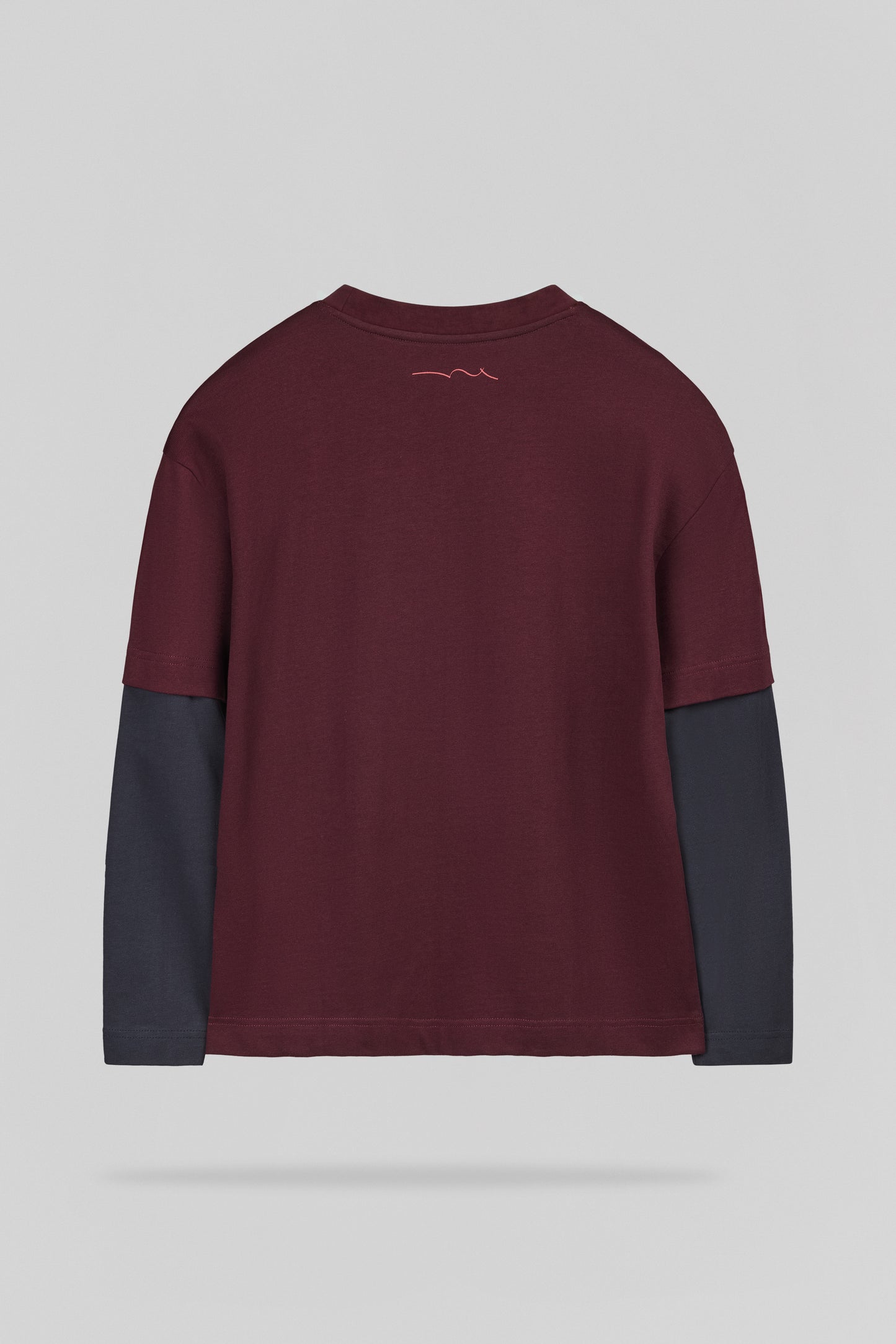 T-shirt T-SLY ML JR BORDEAUX FONCE