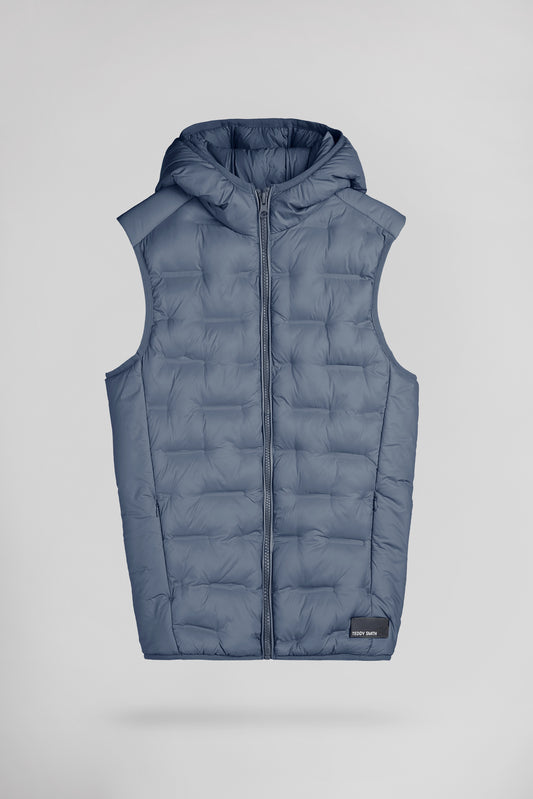 Achat Doudoune sans manches à capuche B-TORAN HOOD JR GRIS METEORE