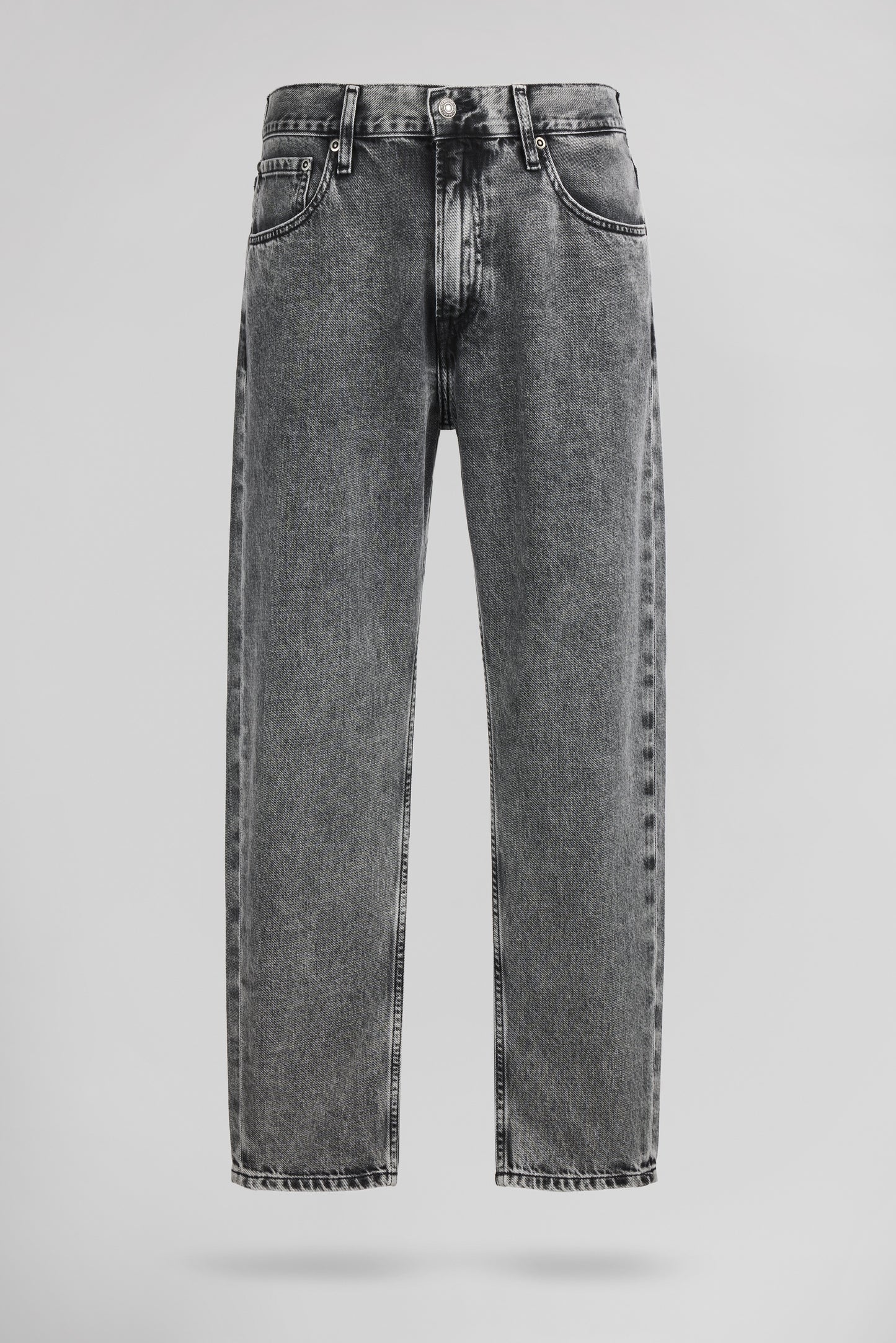 Jean relaxed DAD CROPPED GREY