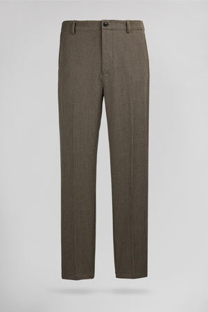 Pantalon ville P-CONRAD BEIGE LIN