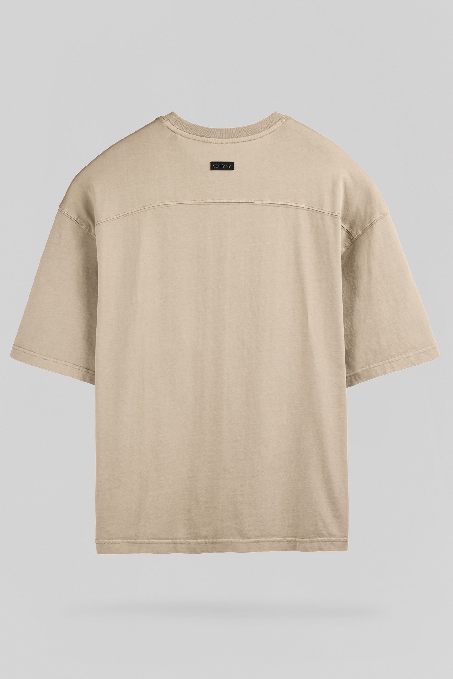 T-shirt T-ESSENTIAL MC BEIGE LIN