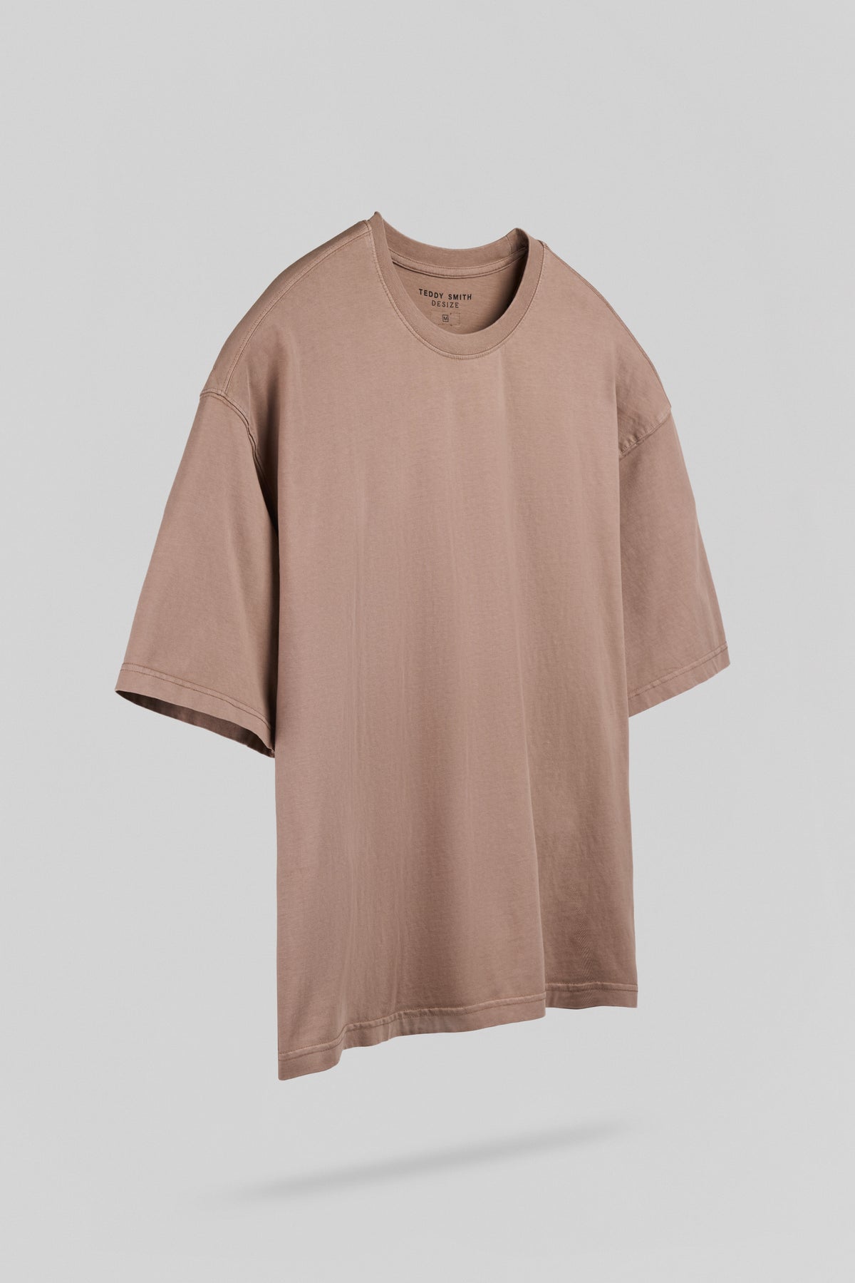 T-shirt T-ESSENTIAL MC ROSE CENDRE