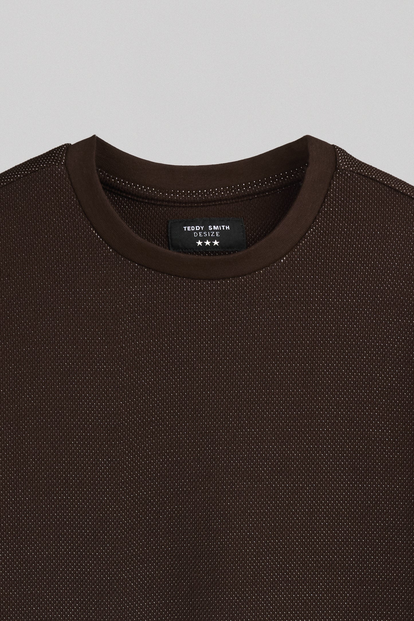 T-shirt T-NOAM MC MARRON PRUNE