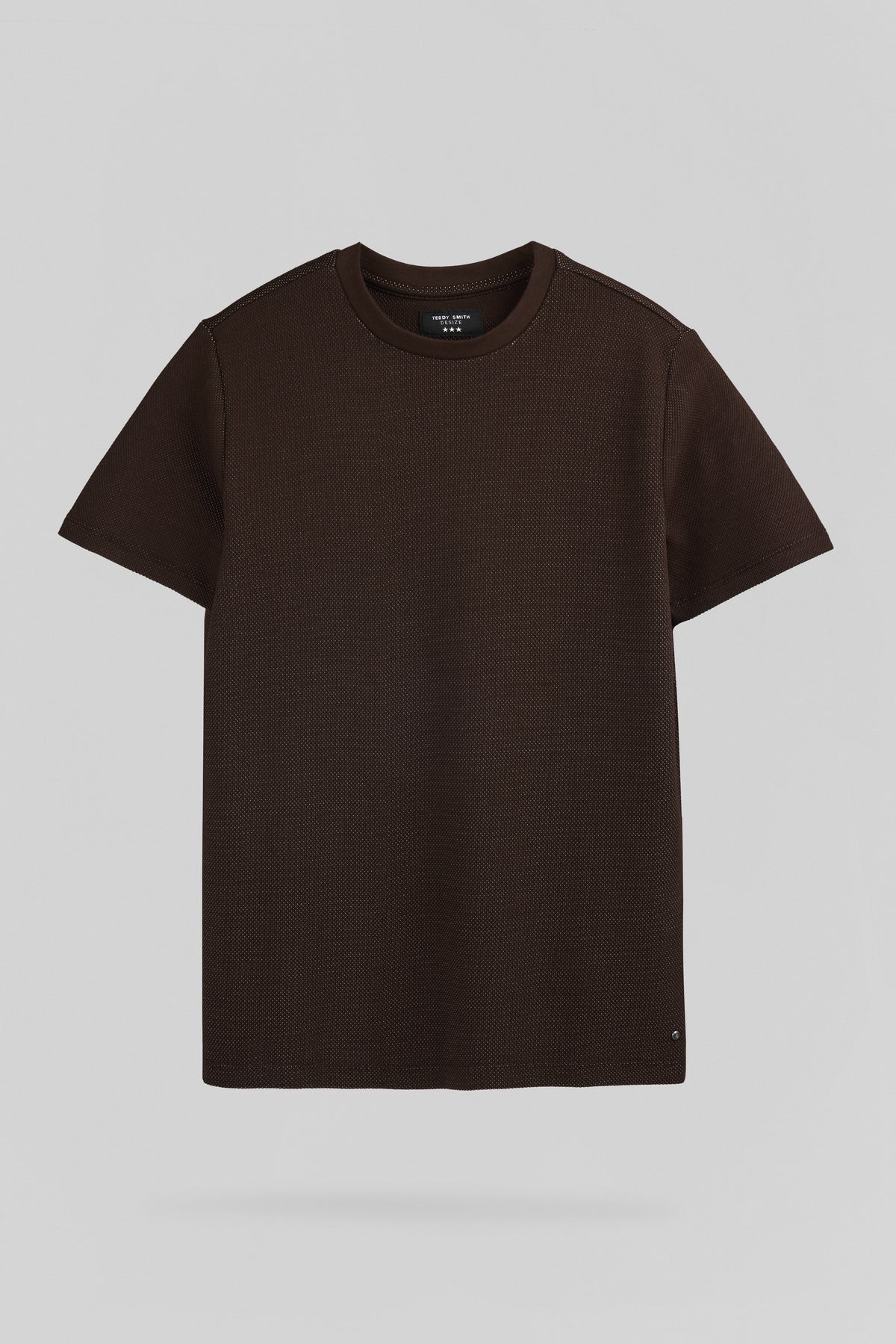 T-shirt T-NOAM MC MARRON PRUNE