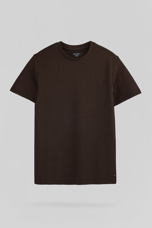 Achat T-shirt T-NOAM MC MARRON PRUNE