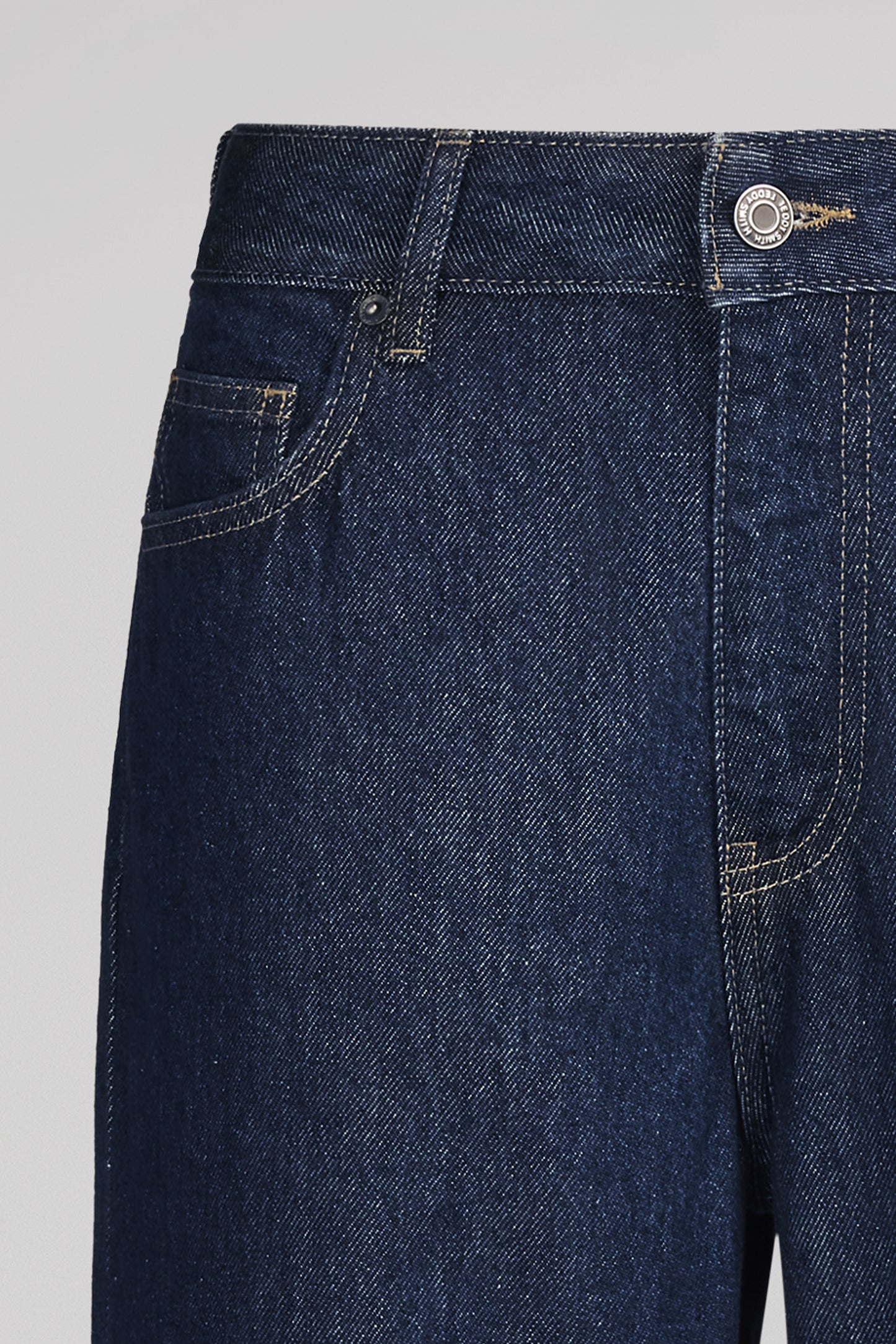 Jean droit taille basse TOMBOY DARK BLUE