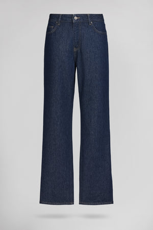 Jean droit taille basse TOMBOY DARK BLUE