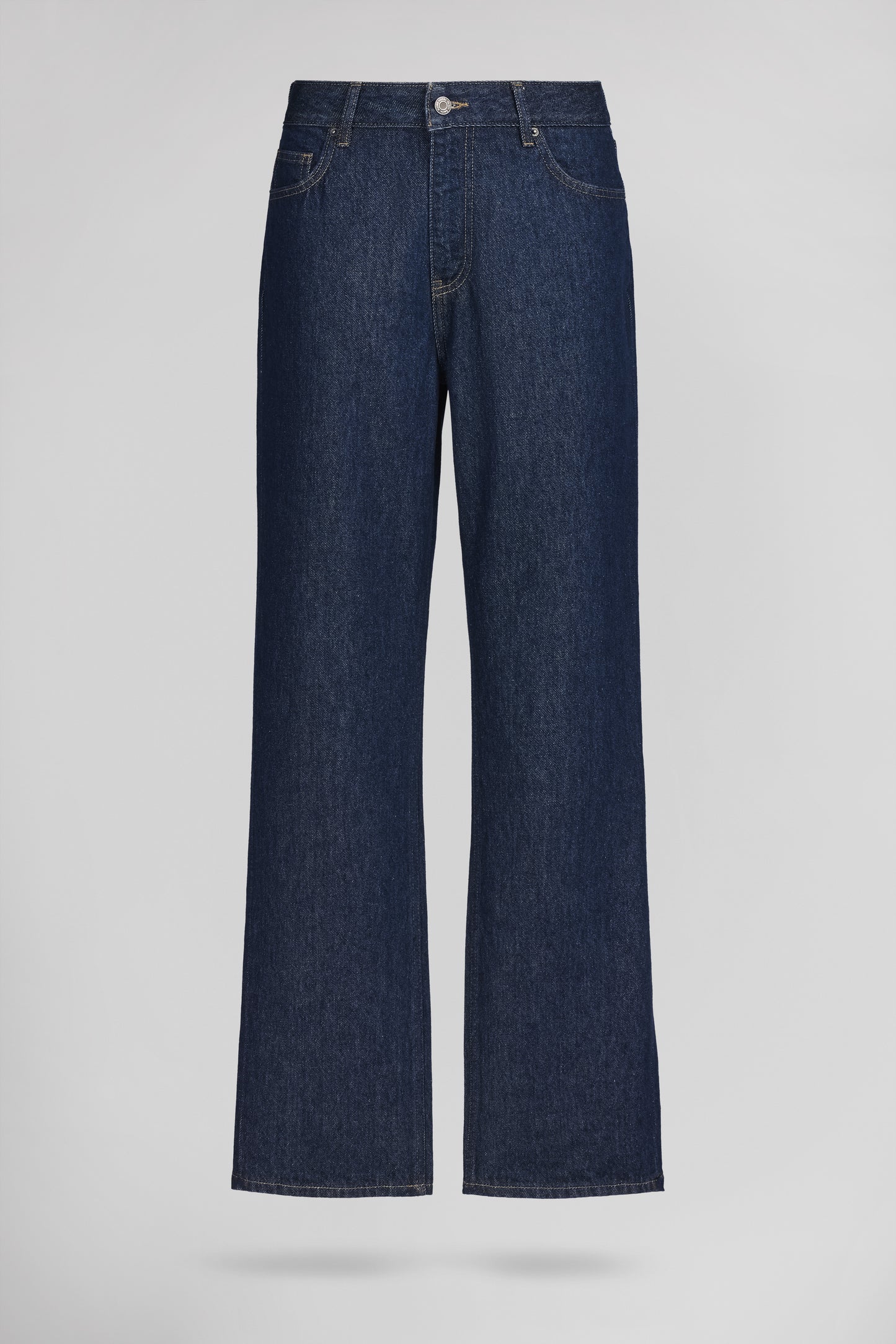Jean droit taille basse TOMBOY DARK BLUE