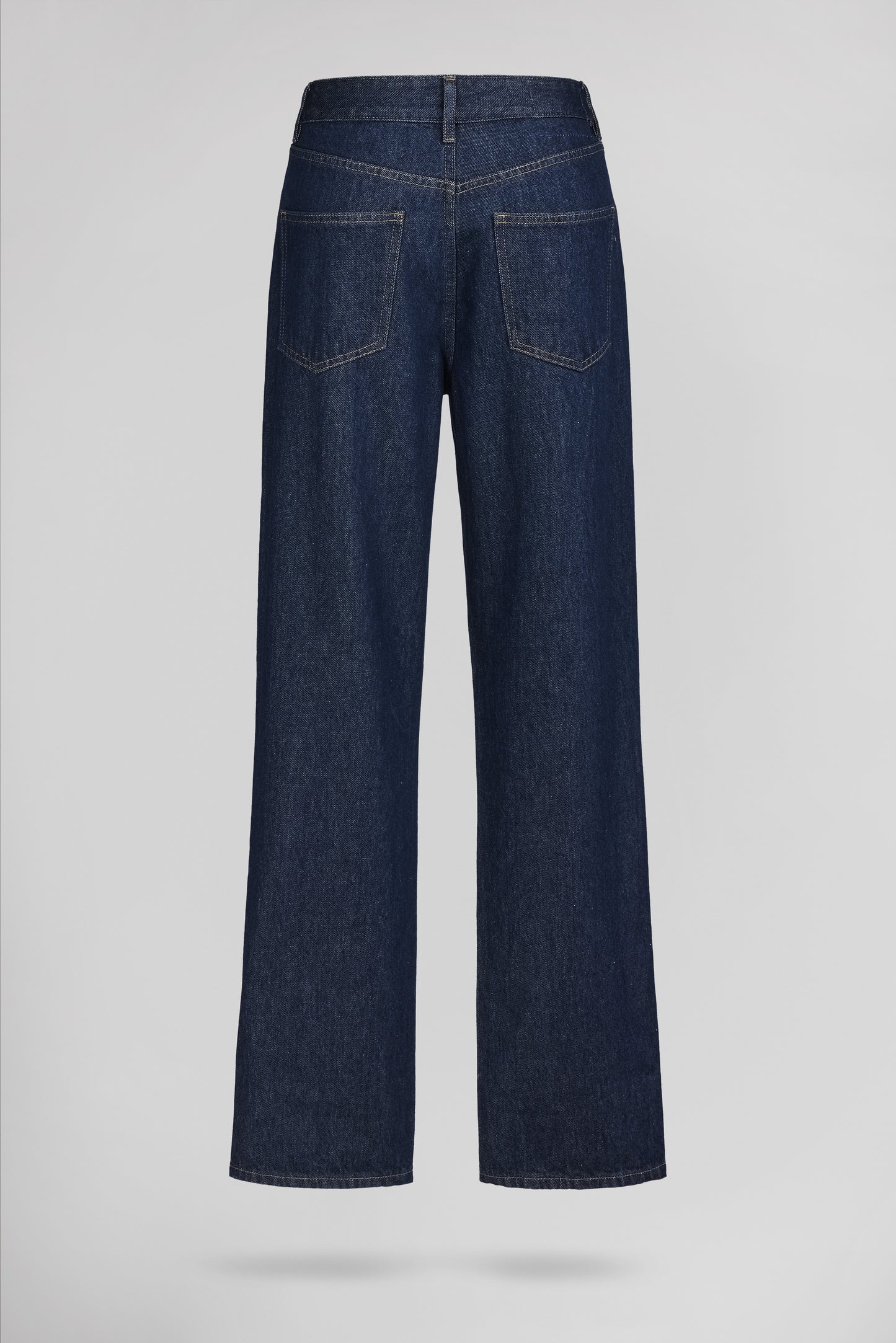 Jean droit taille basse TOMBOY DARK BLUE