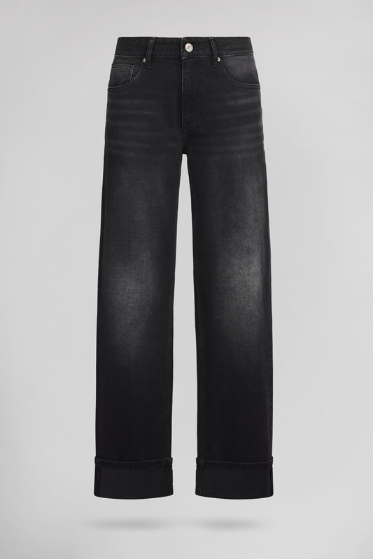 Achat Jean bas raccourci BOYFRIEND BLACK USED