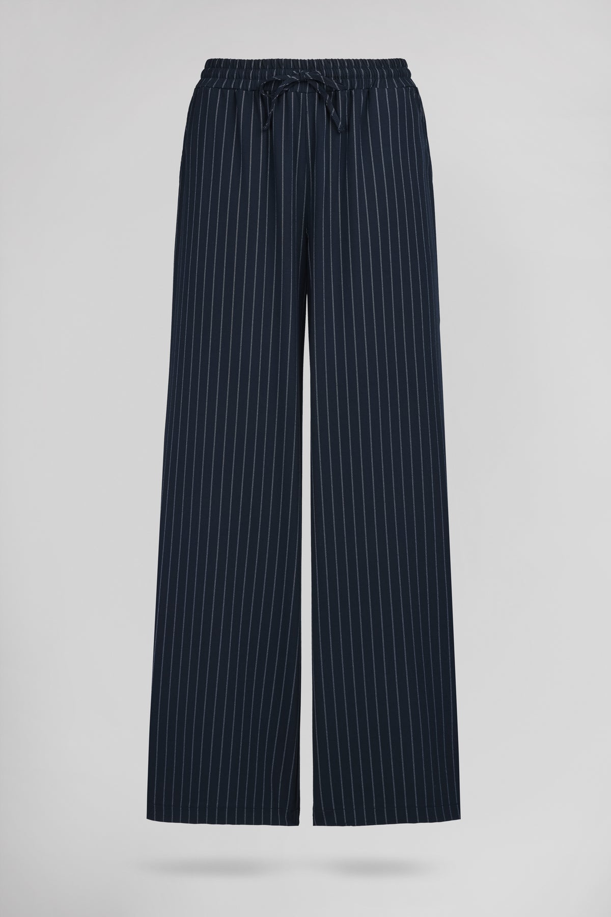 Pantalon fluide à rayures P-TENY TOTAL NAVY - Teddy Smith