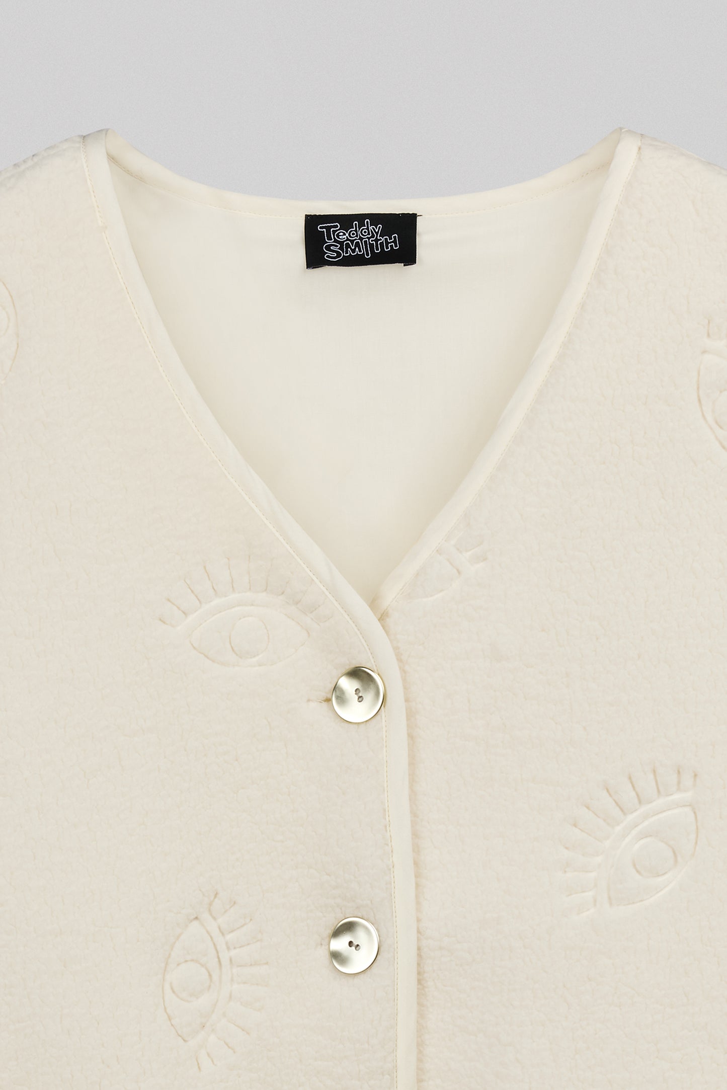 Gilet sans manche G-EYES MIDDLE WHITE