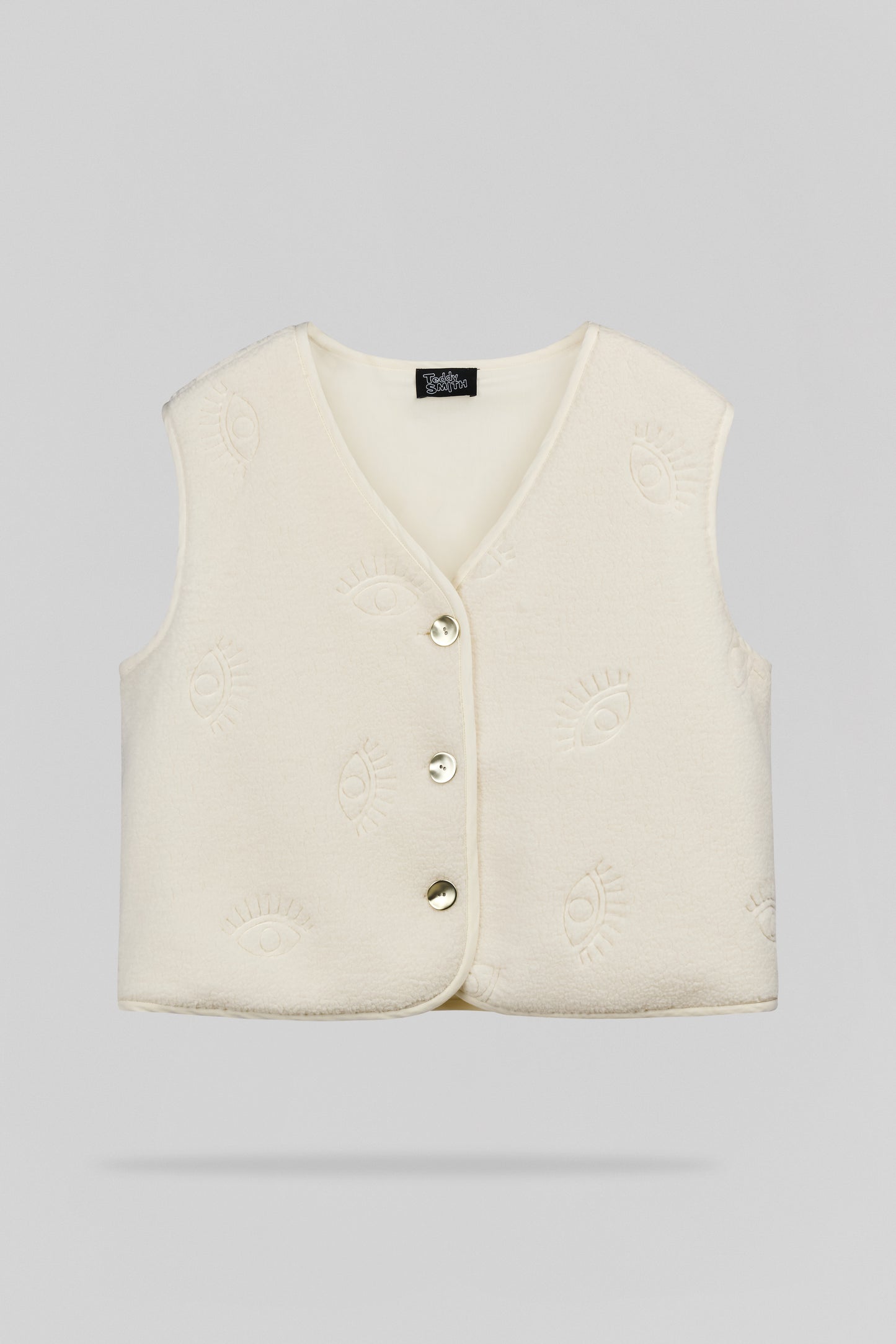 Gilet sans manche G-EYES MIDDLE WHITE