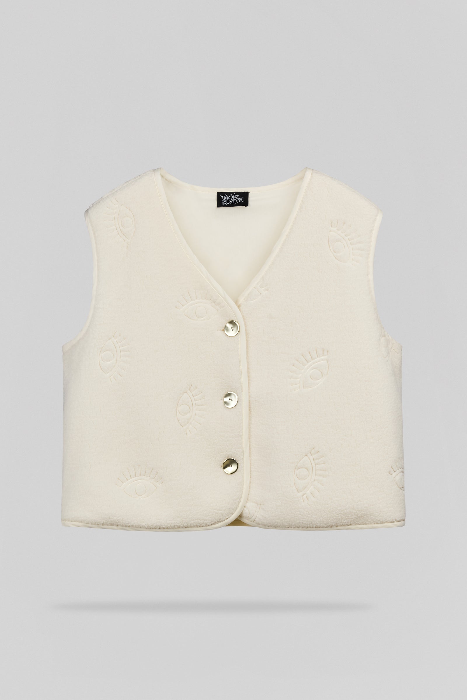 Gilet sans manche G-EYES MIDDLE WHITE