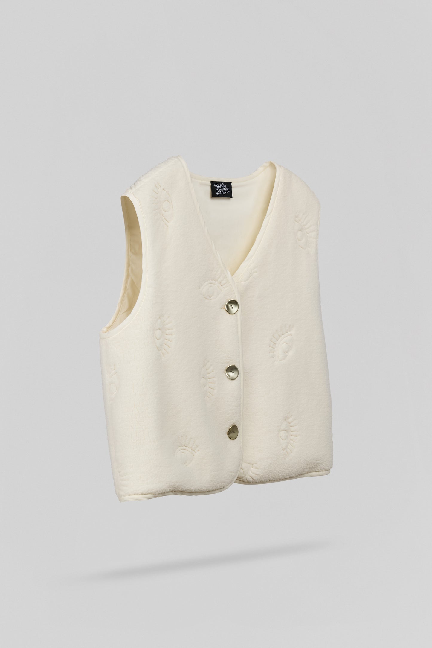 Gilet sans manche G-EYES MIDDLE WHITE