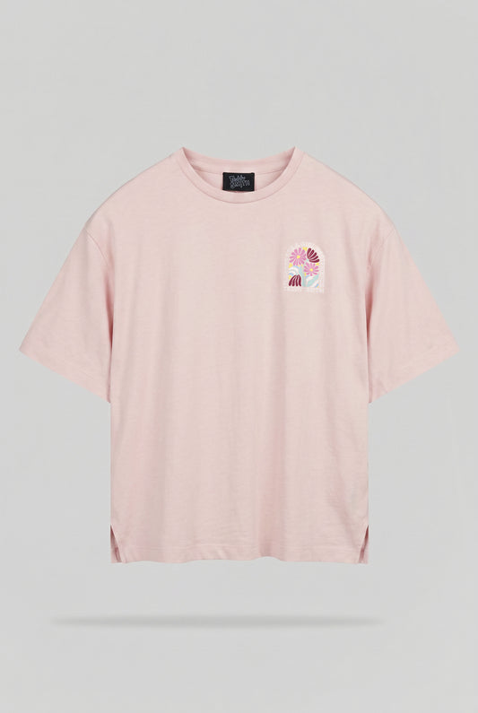 Achat T-shirt T-FLOWA MC ROSE QUARTZ