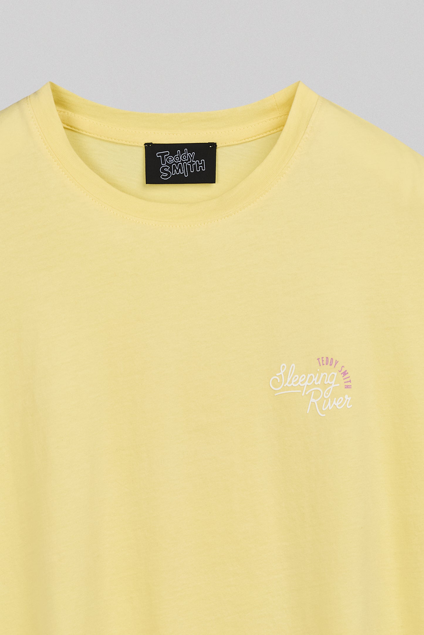 T-shirt T-MONTY MC JAUNE CITRON