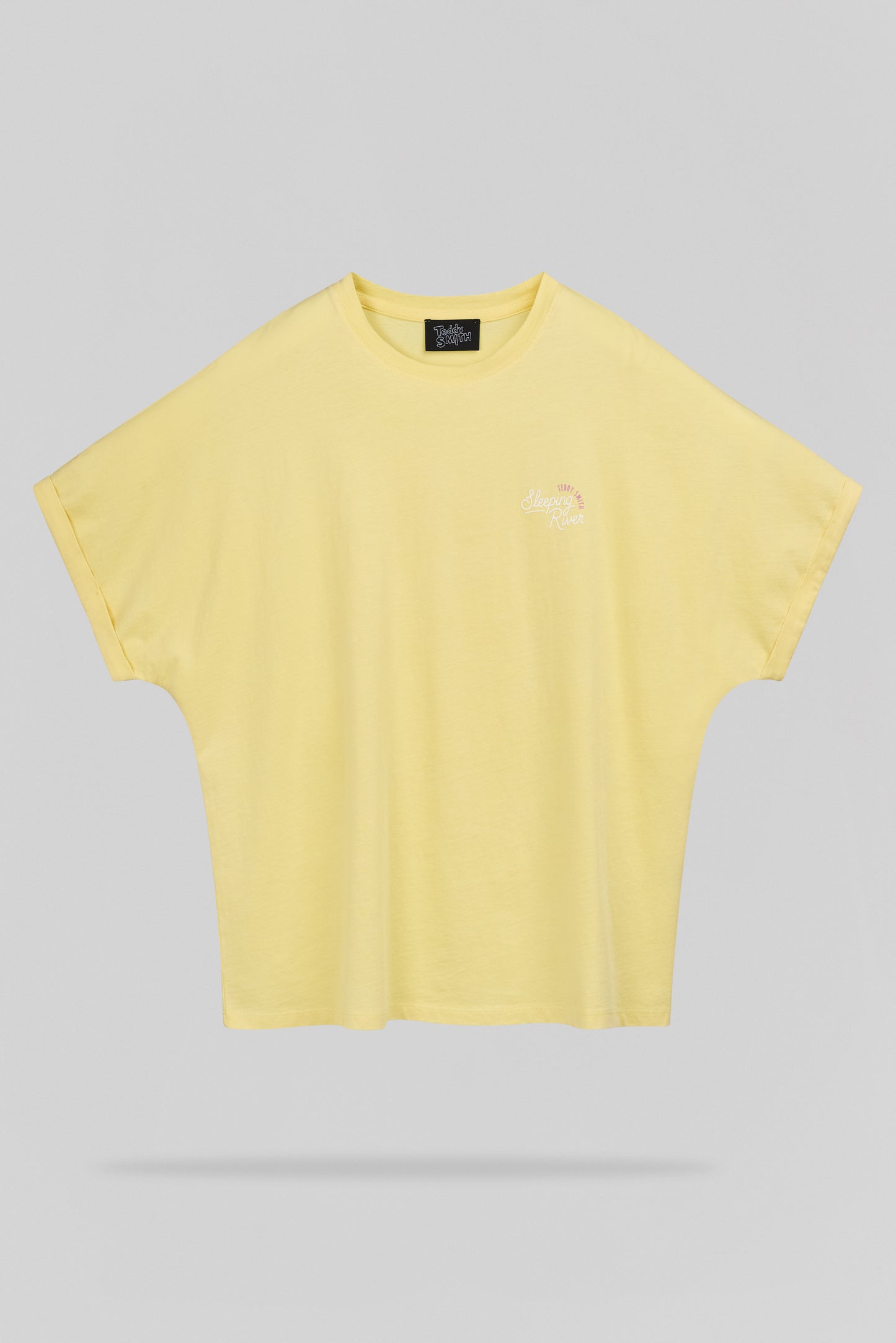 T-shirt T-MONTY MC JAUNE CITRON