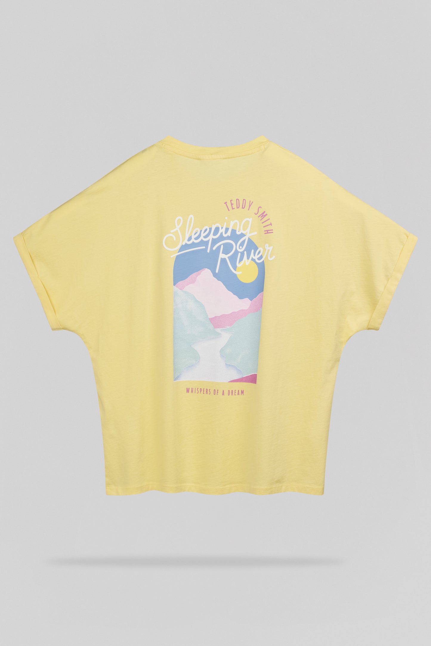 T-shirt T-MONTY MC JAUNE CITRON