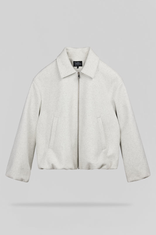 Achat Blouson effet boule B-ORANA BLANC IVOIRE CHINE