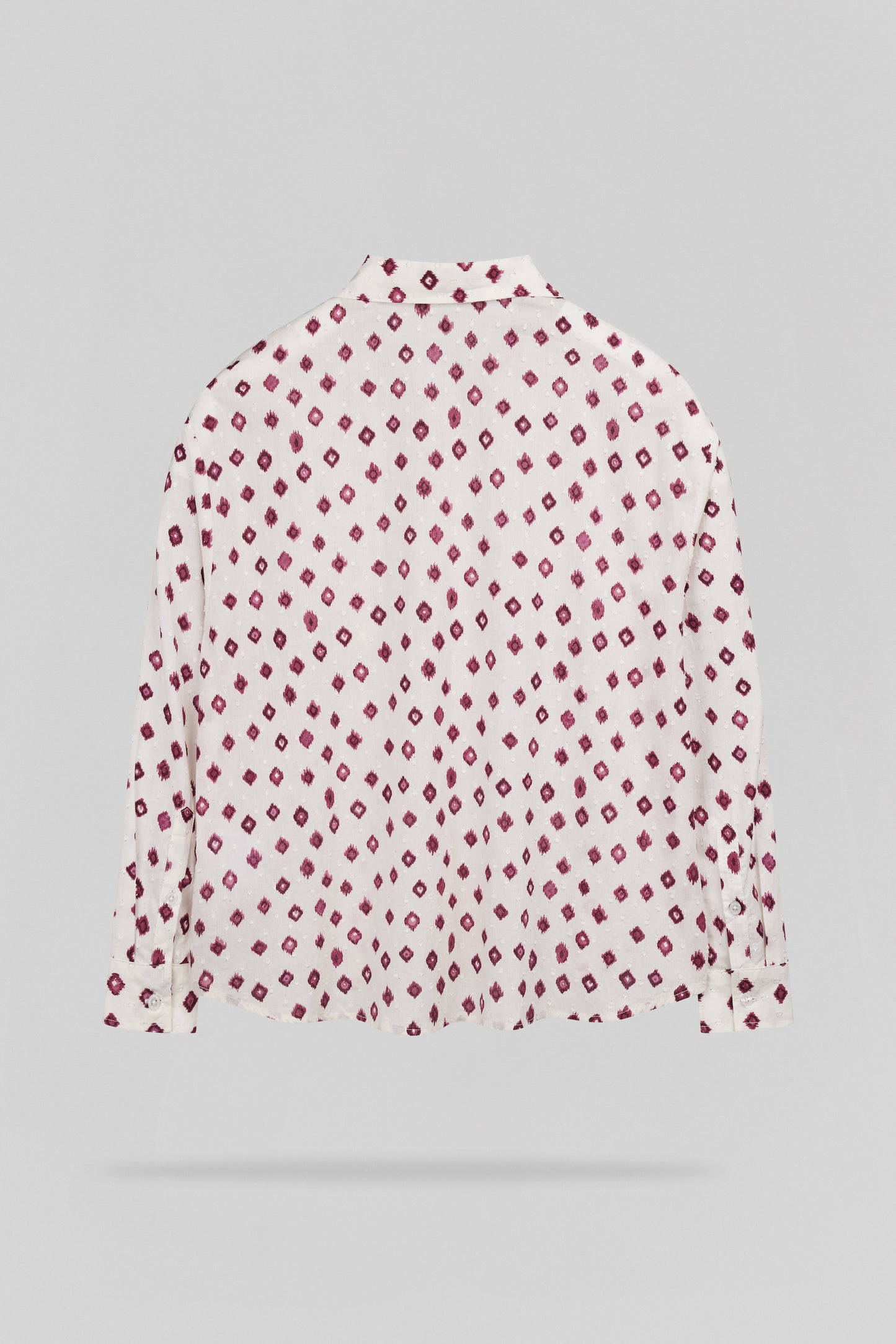 Chemise C-LIVIANA ML FRAMBOISE FONCE