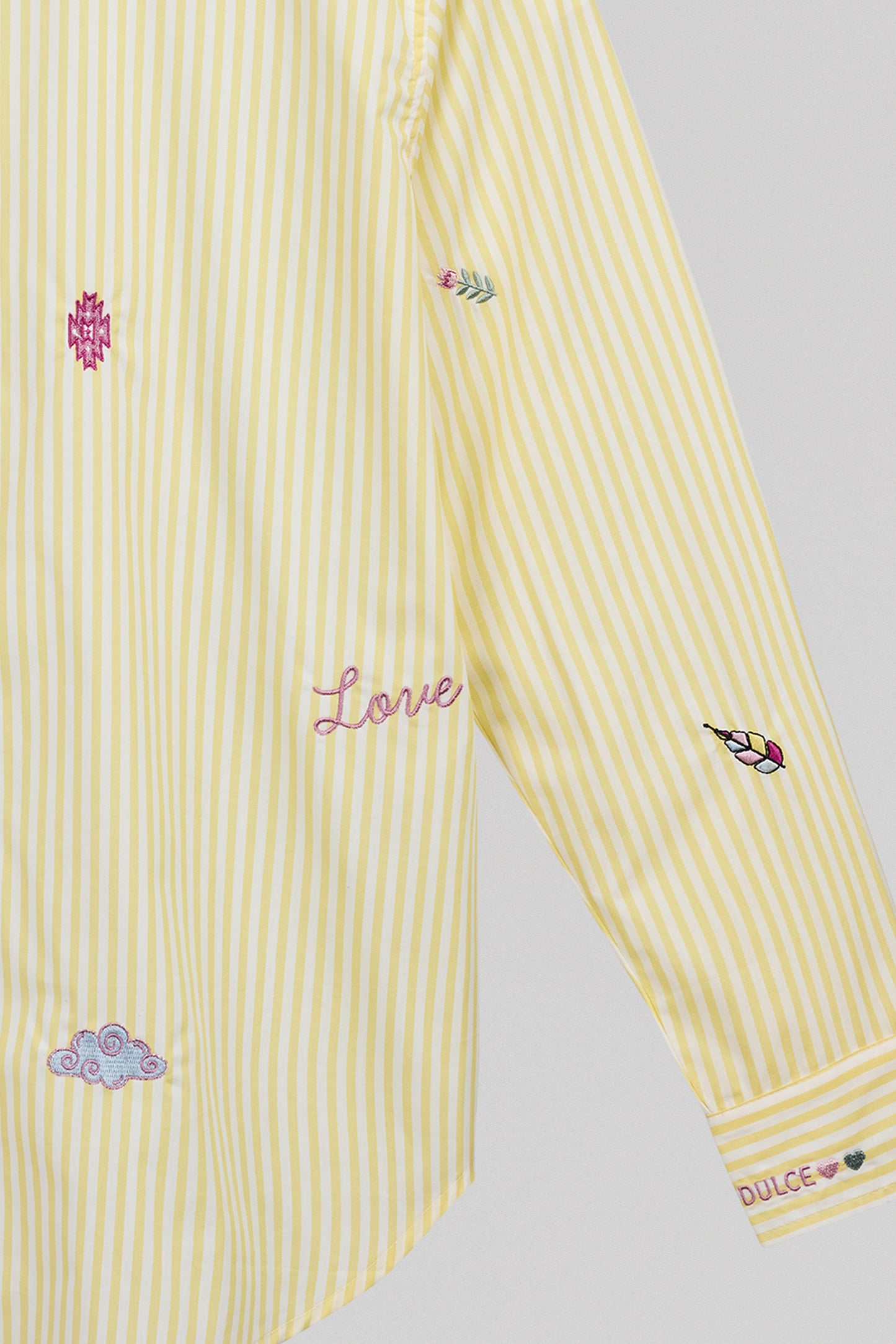 Chemise C-LOUISIA ML ROSE QUARTZ