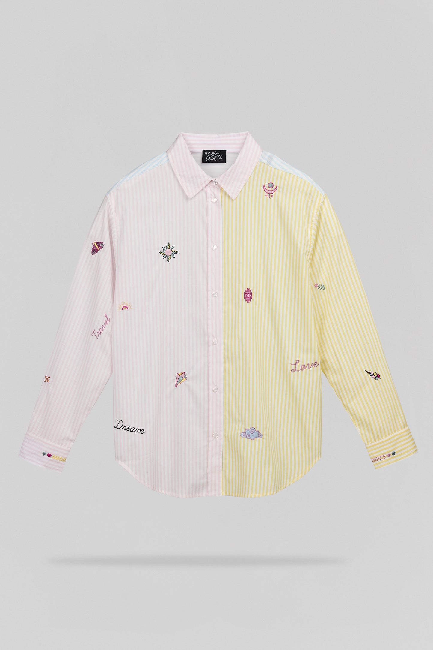Chemise C-LOUISIA ML ROSE QUARTZ