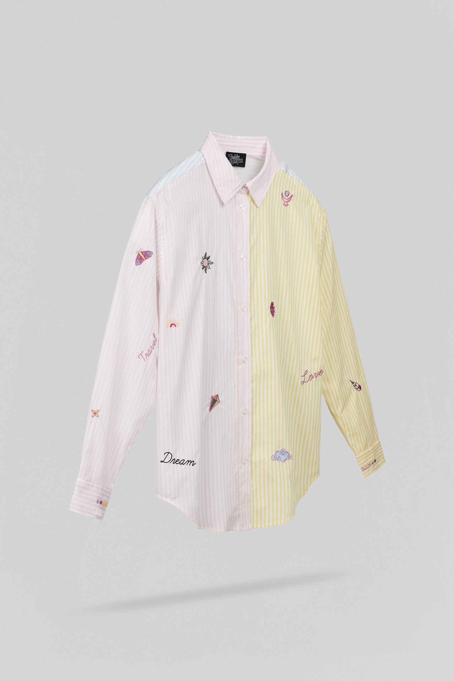 Chemise C-LOUISIA ML ROSE QUARTZ
