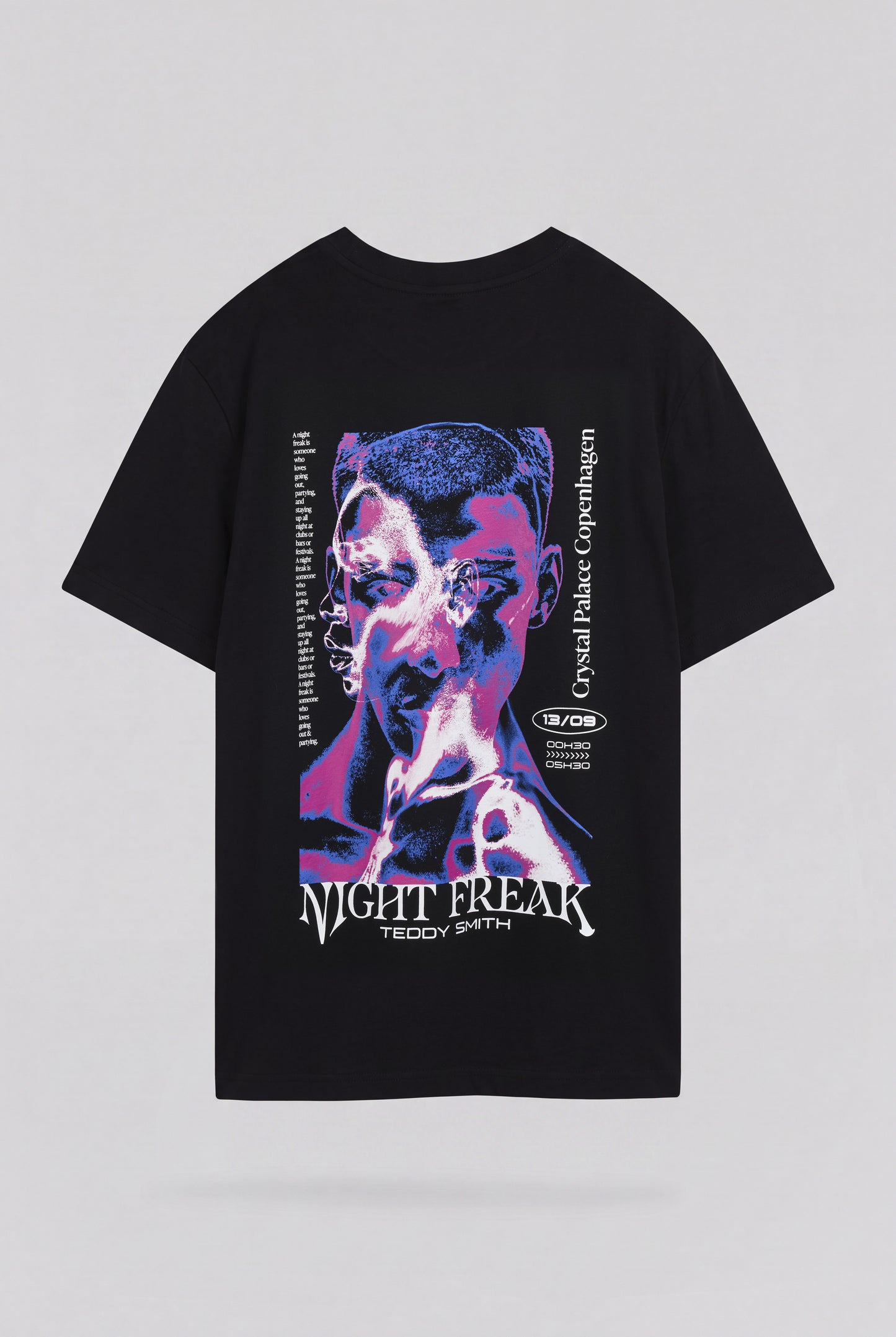 T-shirt T-FACE MC NOIR
