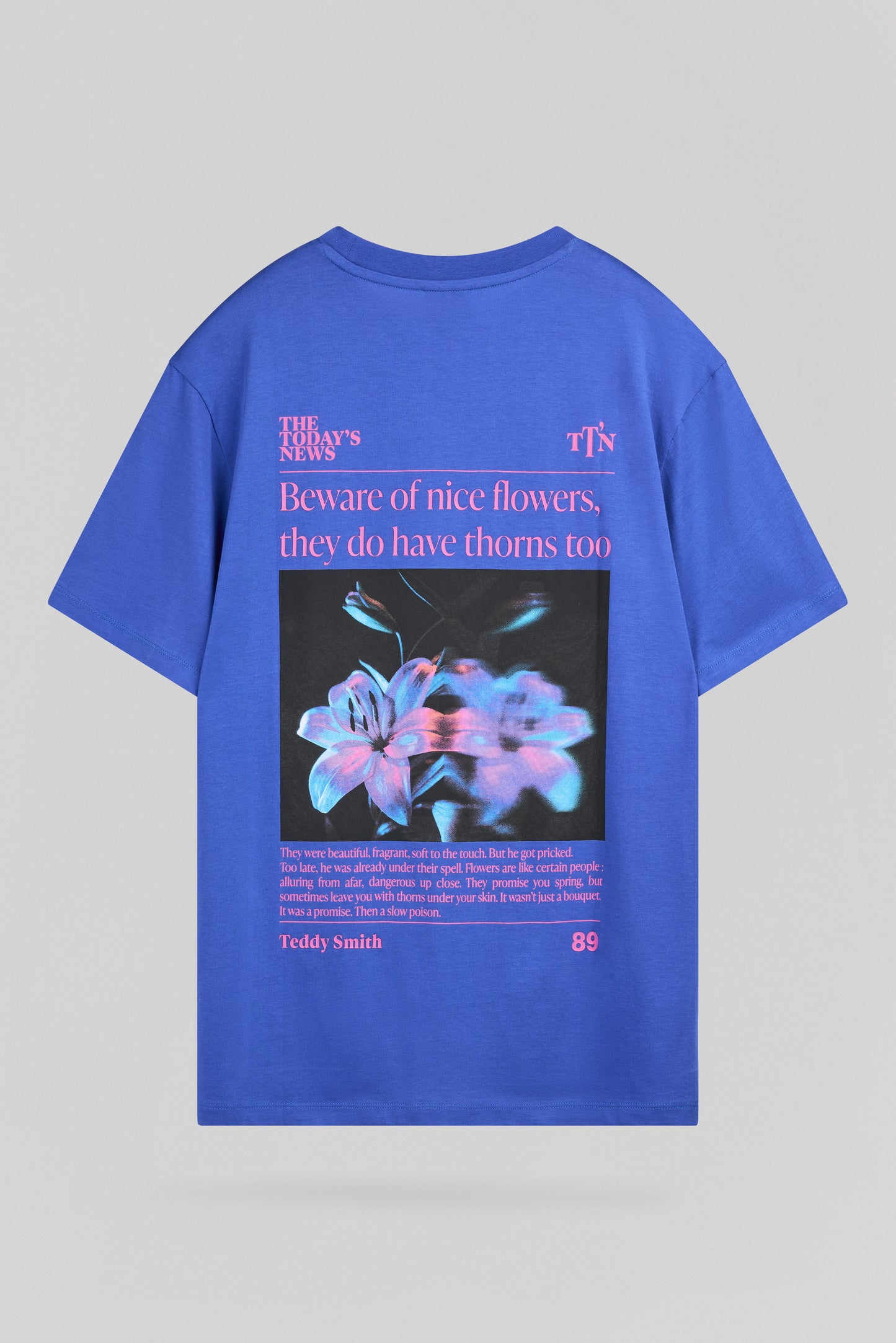 T-shirt T-BEWARE MC BLEU PEP’S