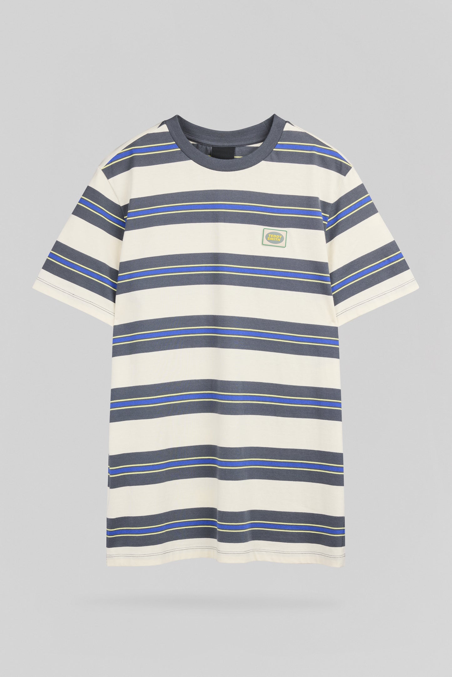 T-shirt Regular Fit T-ARTUSO MC GRIS METEORE
