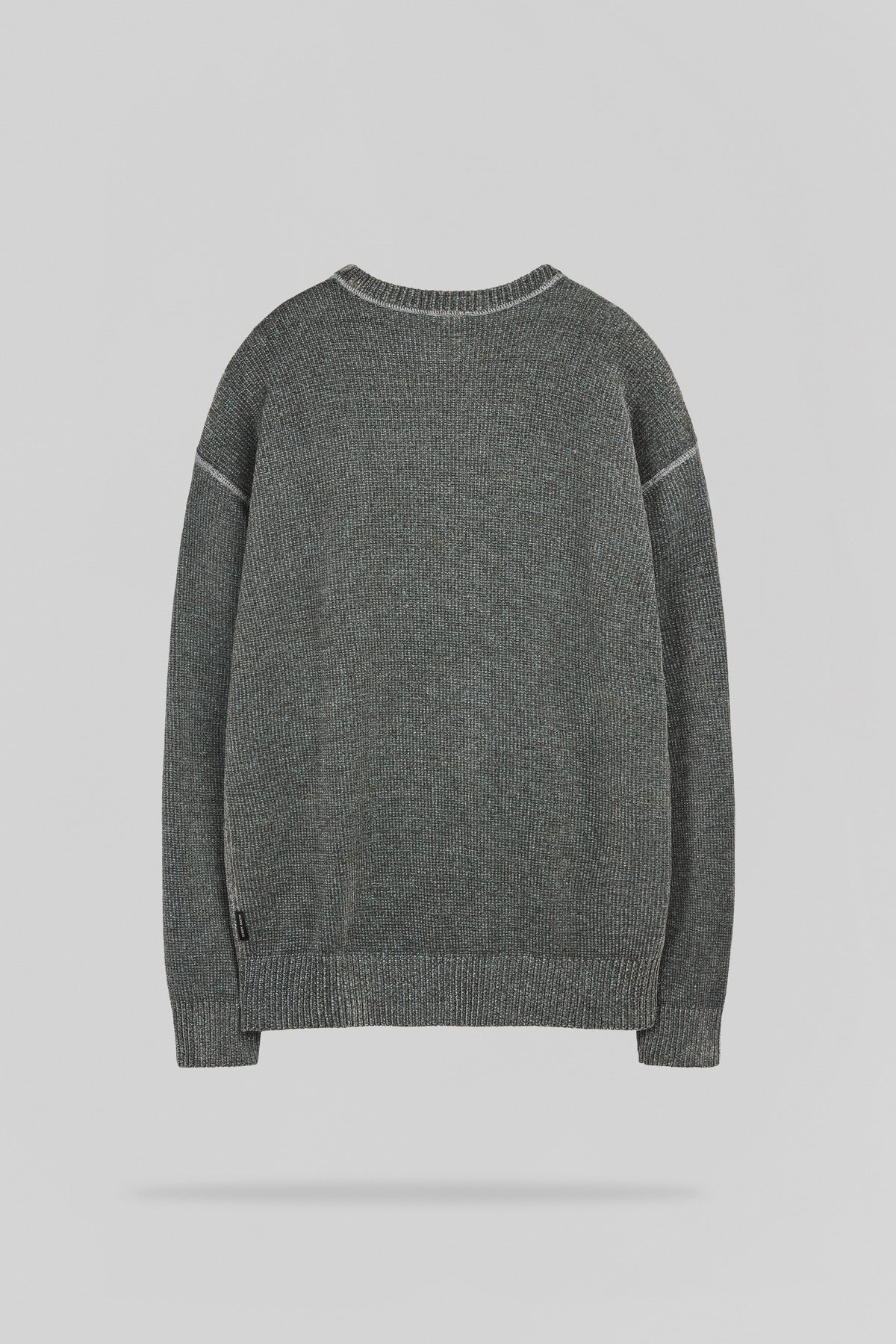 Pull col rond P-RUIZ VERT PIN